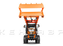 Фронтальный погрузчик Flagman | Флагман LONG Кентавр Т-654 G2 PRO-500 (челюстной c джойстиком)