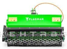 Стоунбурьер с бункером и катком Flagman | Флагман SB125B (1,25 м)