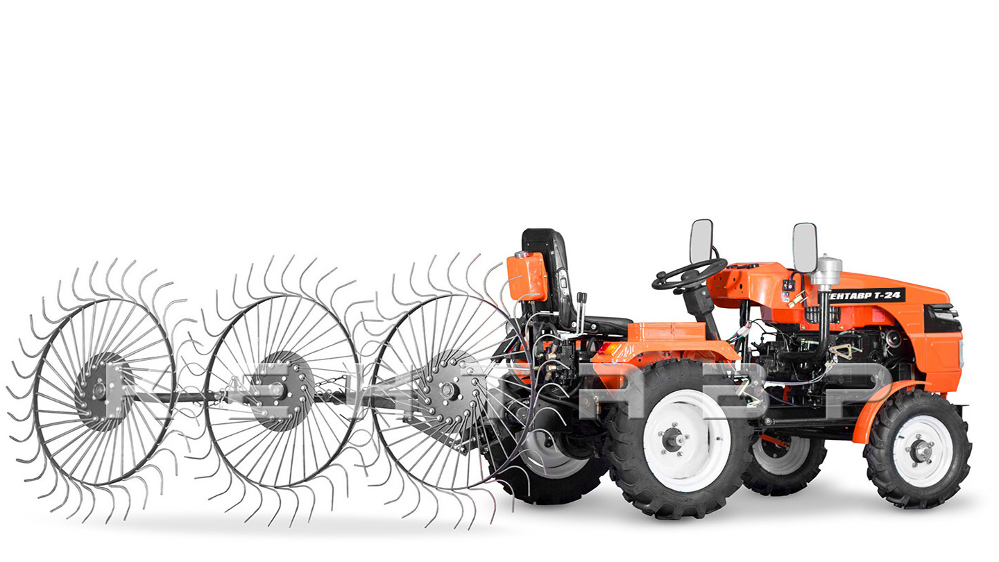 Минитрактор Кентавр Т-4 LITE 6+2 (Toyokawa) STD agri 5,00-12 / 9,50-16 + (фреза/плуг)