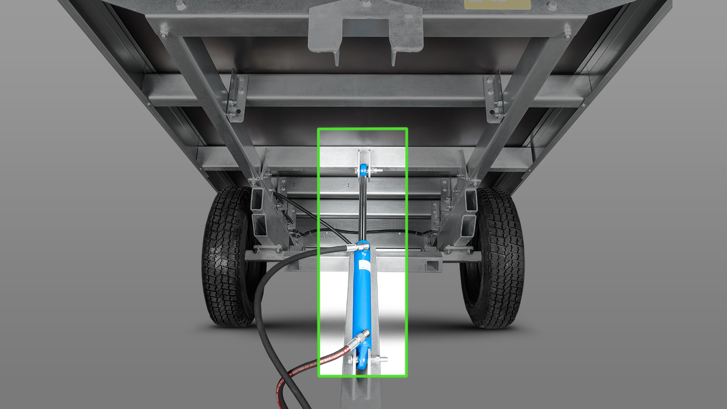 Прицеп Flagman | Флагман C/ПТТ — 1,5 с ПСМ к трактору (самосвальный) 0