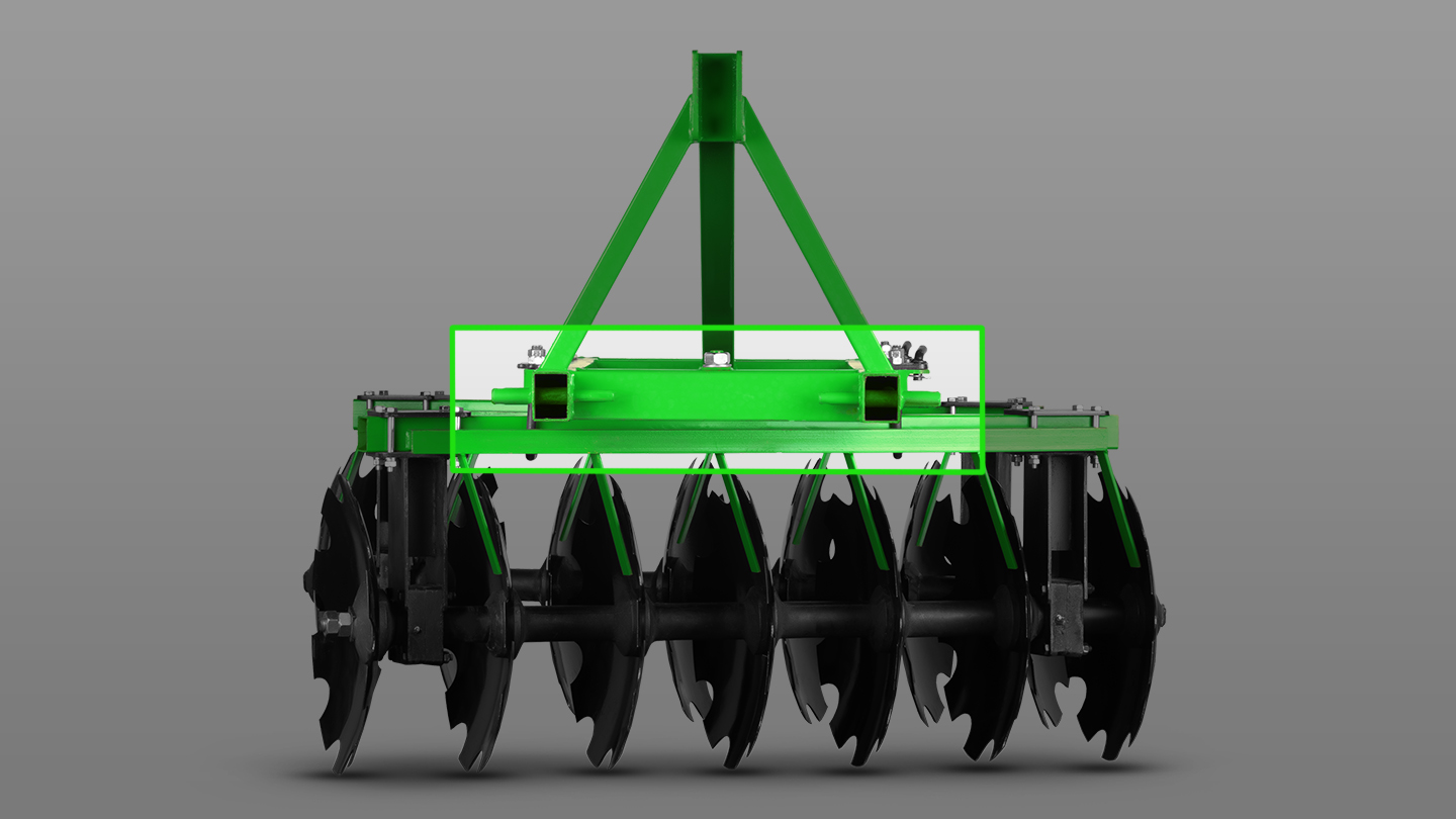 Борона дисковая Flagman | Флагман EKO 1500 (1,5 м) 0
