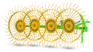 Грабли-сеноворошилки Flagman | Флагман RR-04