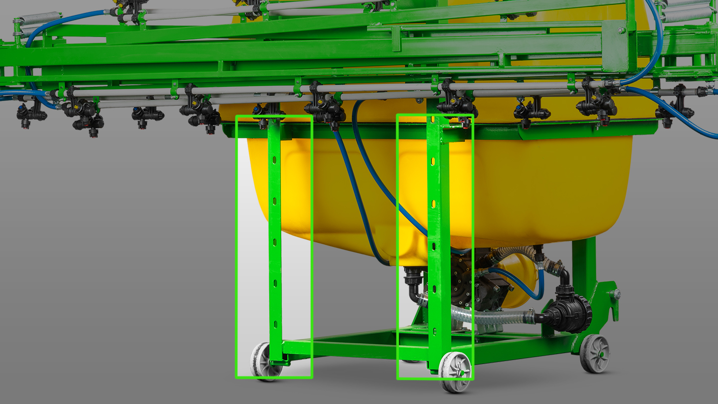 Опрыскиватель полевой навесной Флагман | Flagman P300/1 (300 л) + (кардан 85см/6х6/со сваркой) 0