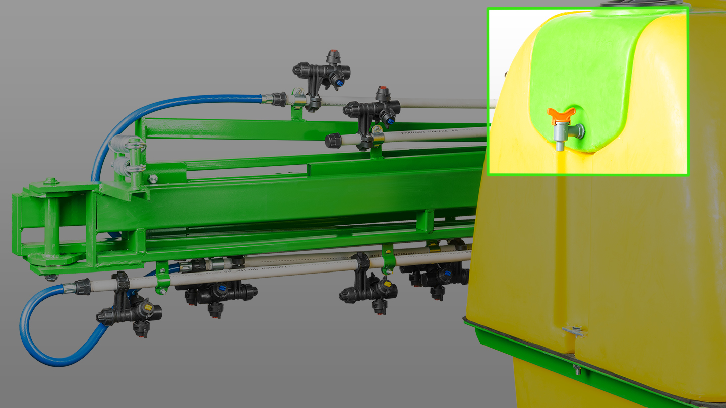 Опрыскиватель полевой навесной Флагман | Flagman P300/1 (300 л) + (кардан 85см/6х6/со сваркой) 0