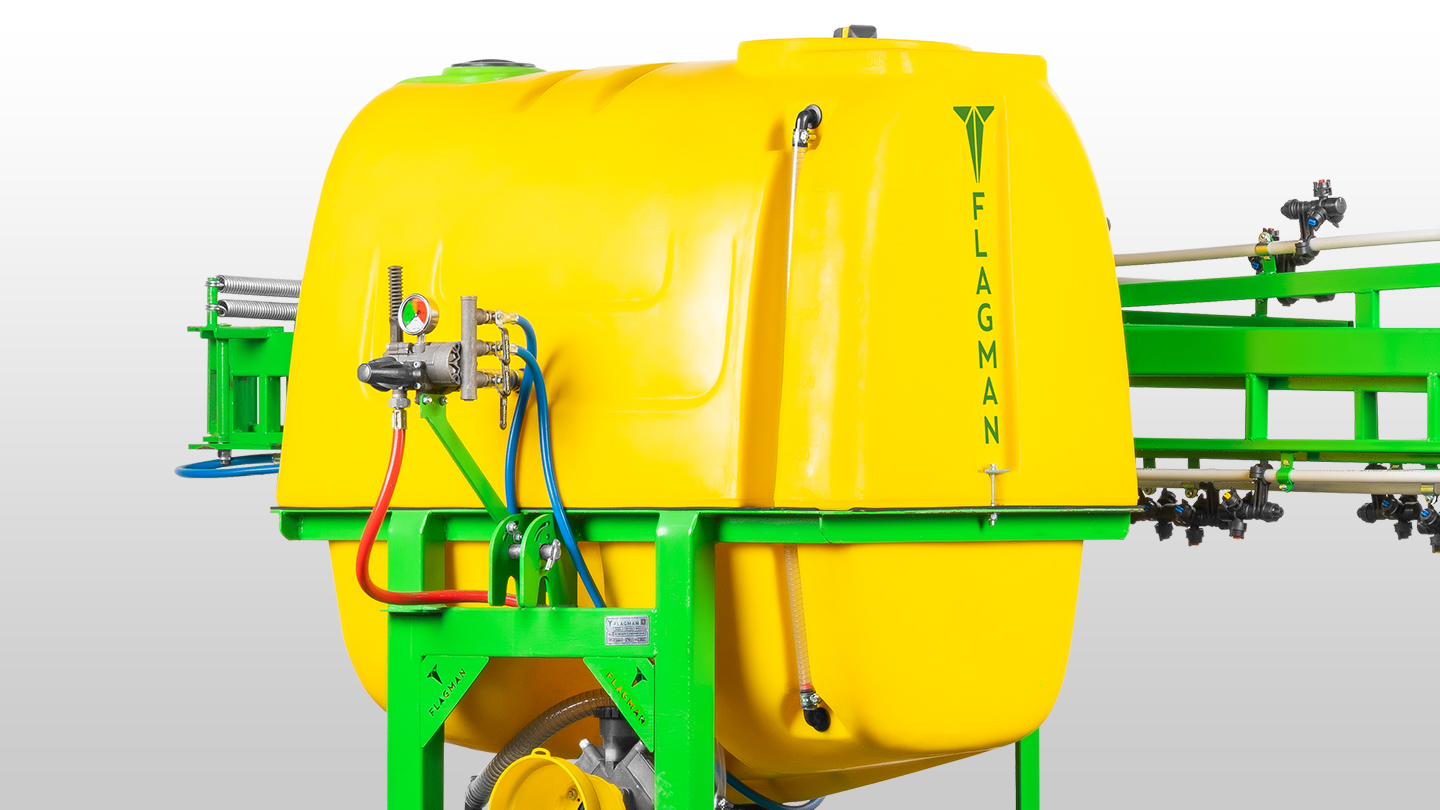 Опрыскиватель полевой навесной Флагман | Flagman P400/1 (400 л) + (кардан 85см/6х6/со сваркой) 0