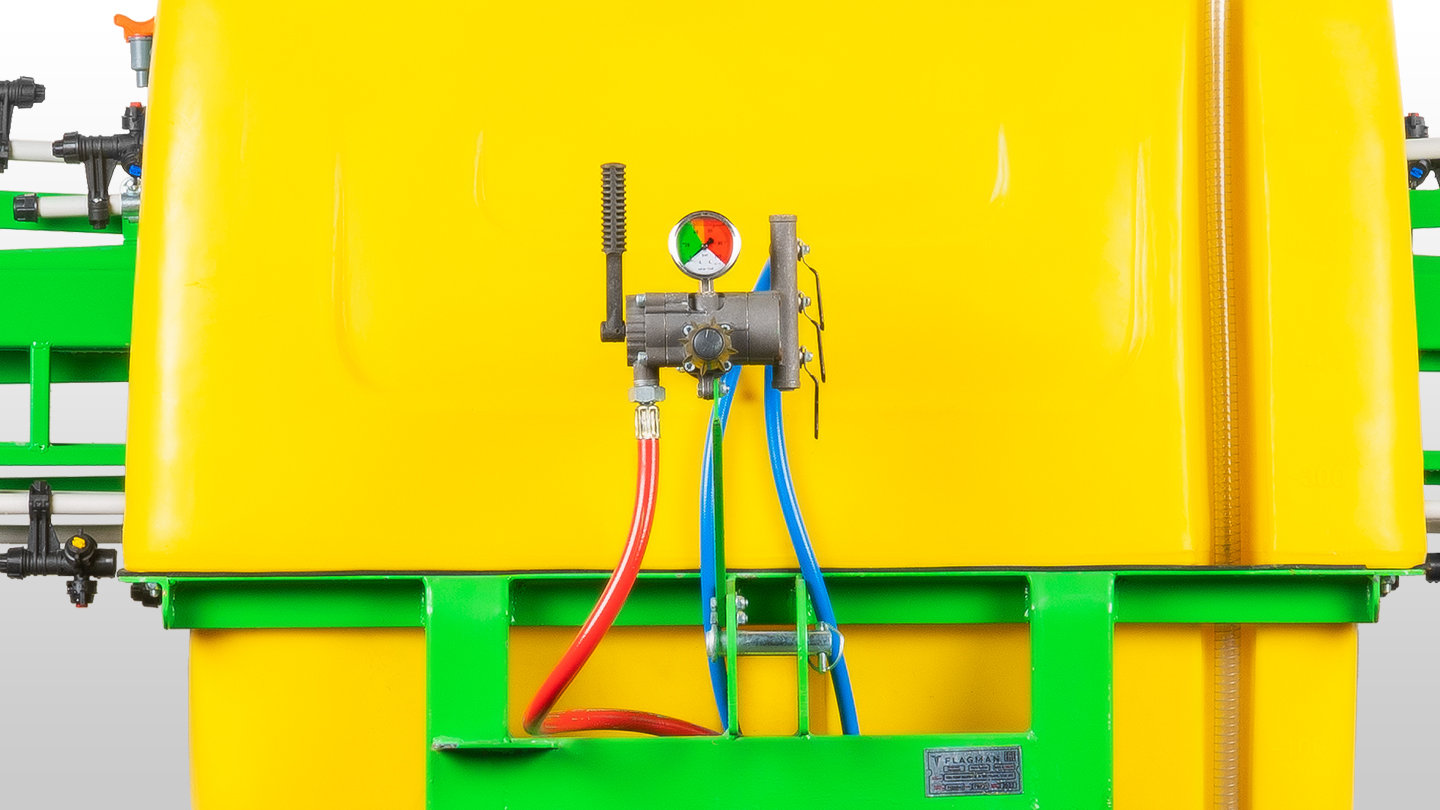 Опрыскиватель полевой навесной Флагман | Flagman P400/1 (400 л) + (кардан 85см/6х6/со сваркой) 0