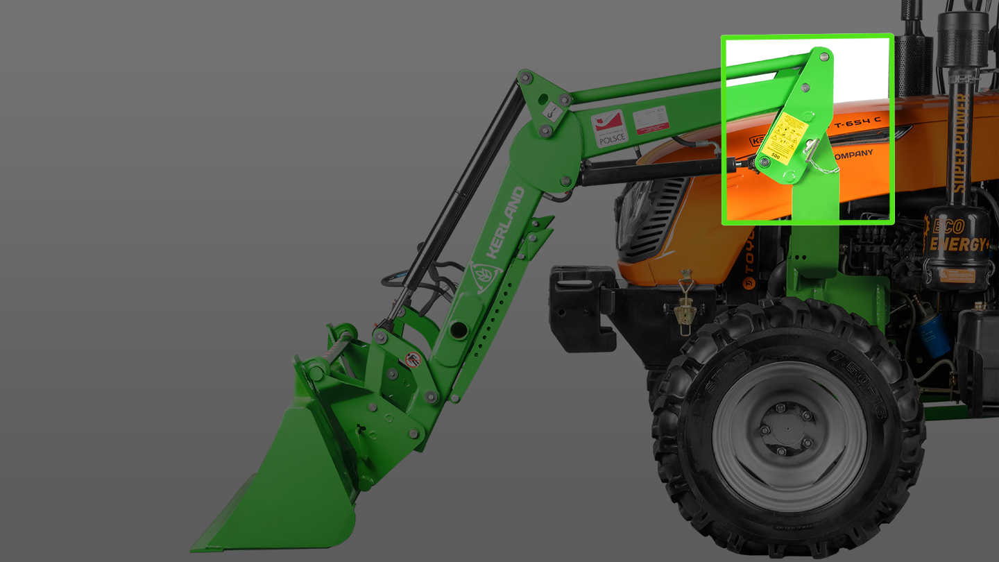 Фронтальный погрузчик Kerland | Кентавр PRO Т-654 G2-500 (челюстной c джойстиком) 0