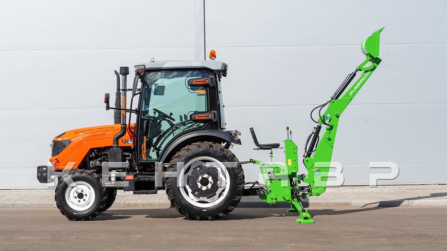 Навесной экскаватор Flagman | Флагман LW7 + захват механический