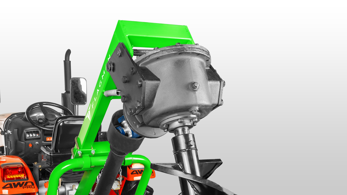 Земляной бур Flagman | Флагман M2 20/40 + (кардан 90см/6х8/усиленный/с предохранительная муфтой) 0