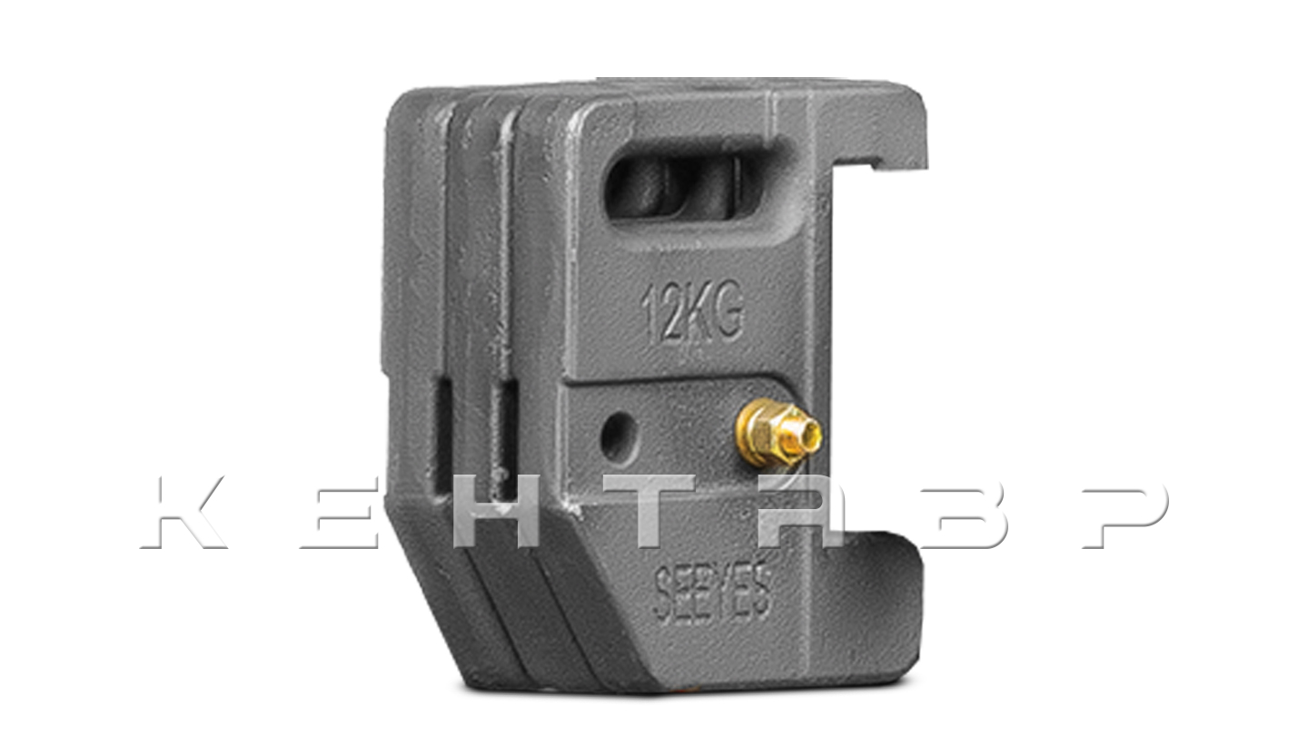 Утяжелители передние для Кентавр MASTER T-4/5K/344/444 3 шт. по 12 кг