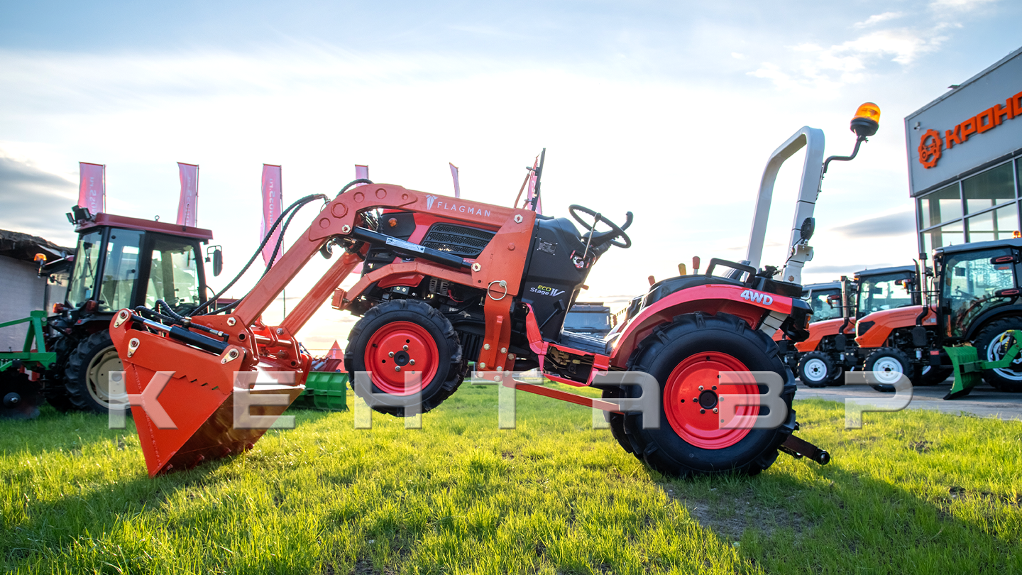 Фронтальный погрузчик Flagman | Флагман PRO Кентавр MASTER Т-5K/344-400 (челюстной c джойстиком)