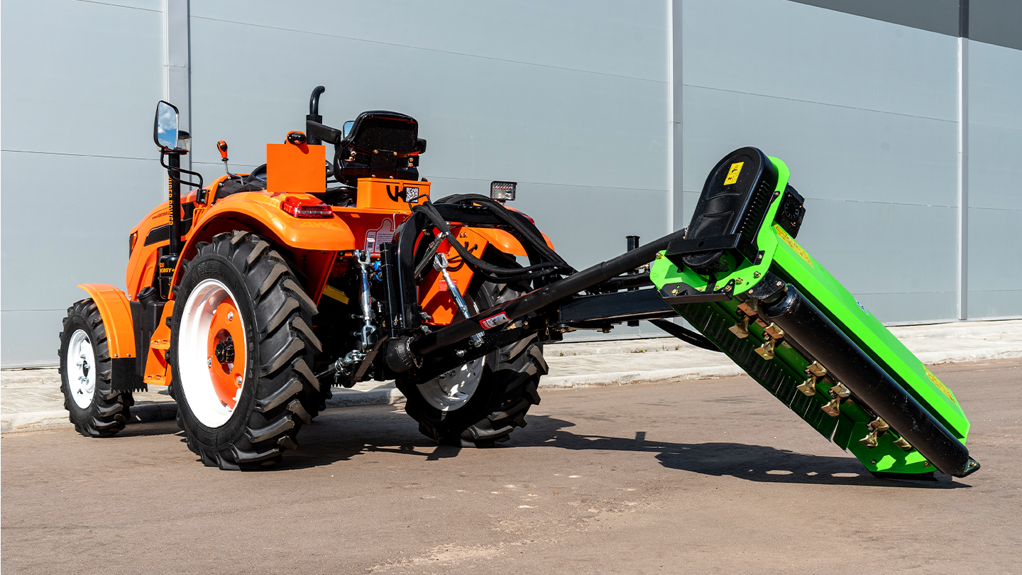 Косилка-измельчитель молотковая с гидр. манипулятором (Мульчер) Flagman | Флагман MGM (1,4) 1