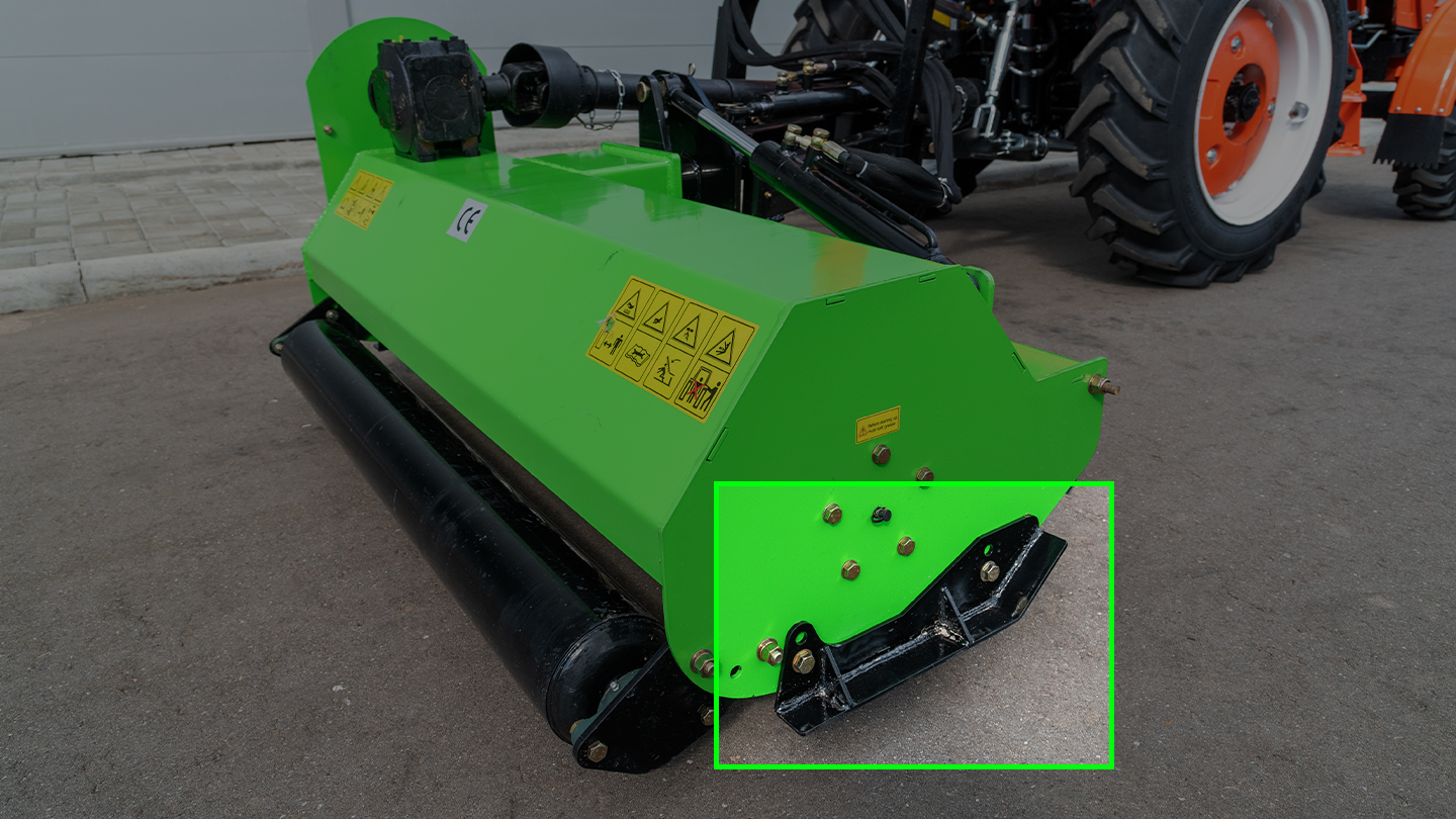 Косилка-измельчитель молотковая с гидр. манипулятором (Мульчер) Flagman | Флагман MGM (1,4) 0