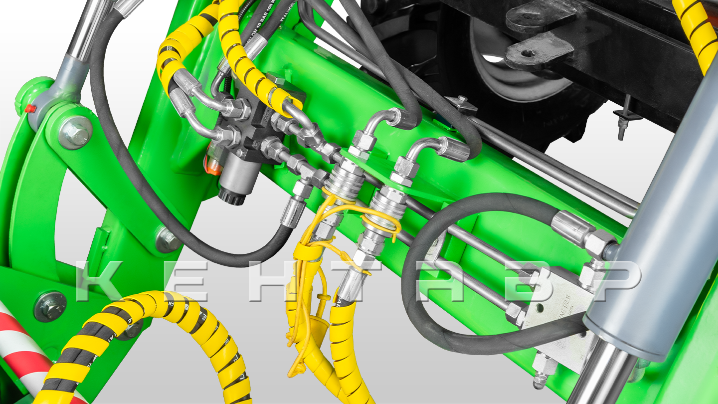 Фронтальный погрузчик Kerland | Кентавр PRO Т-654 G2-500 (челюстной c джойстиком)