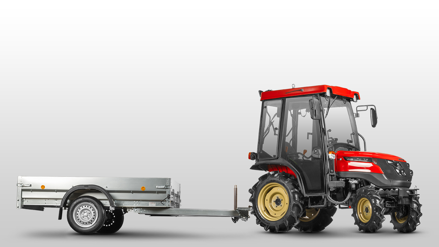 Прицеп Flagman | Флагман ПТТ — 0,5-0,7 с ПТС к мини-трактору (универсальный) 0