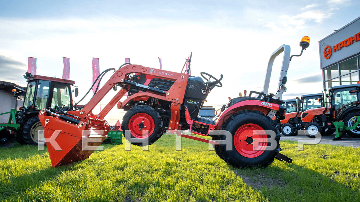 Фронтальный погрузчик Flagman | Флагман PRO Кентавр MASTER Т-5K/344-400 (челюстной c джойстиком)