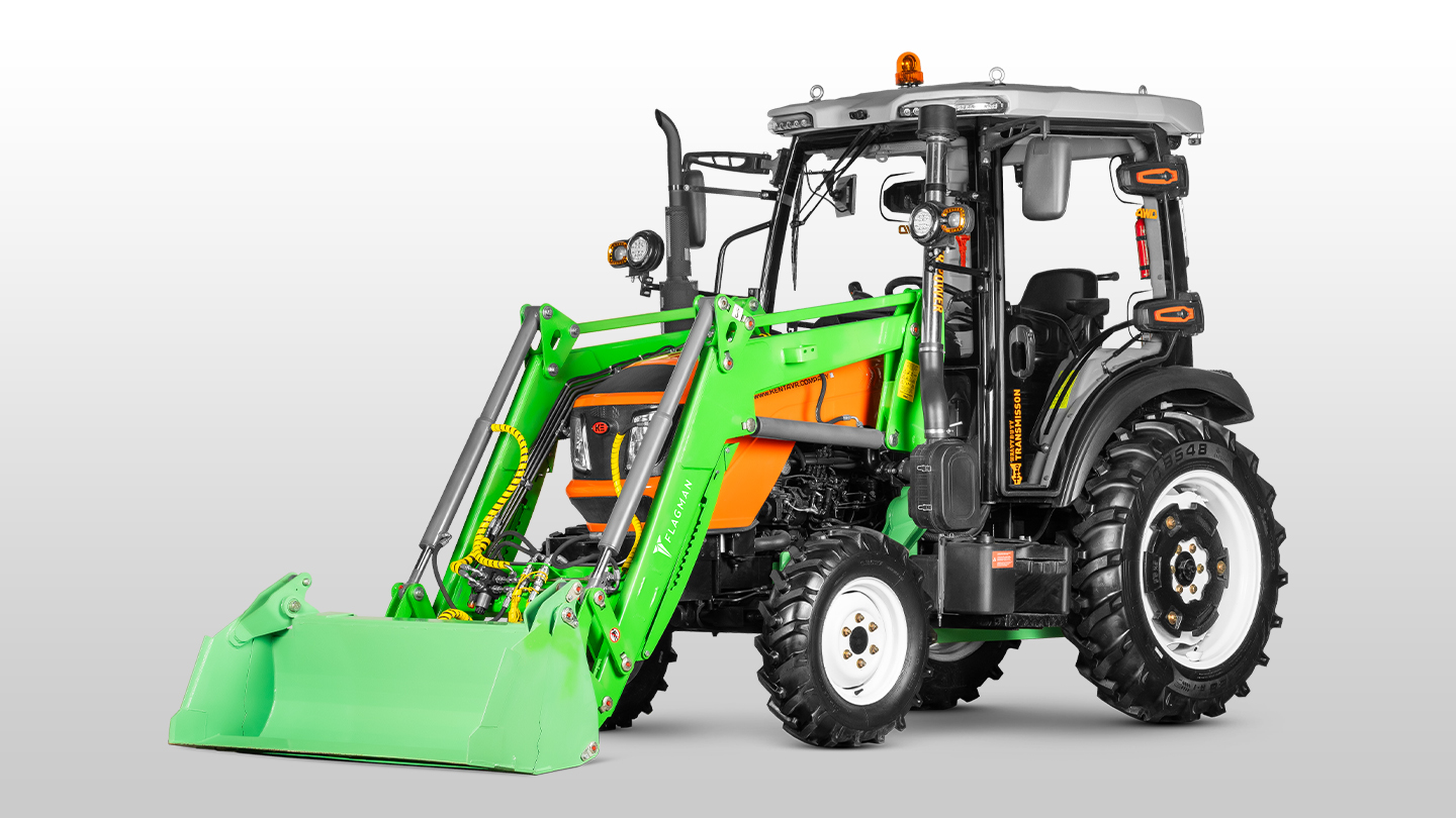 Фронтальный погрузчик Flagman | Флагман PRO Кентавр Т-654 G2 PRO-500 (челюстной c джойстиком) 0