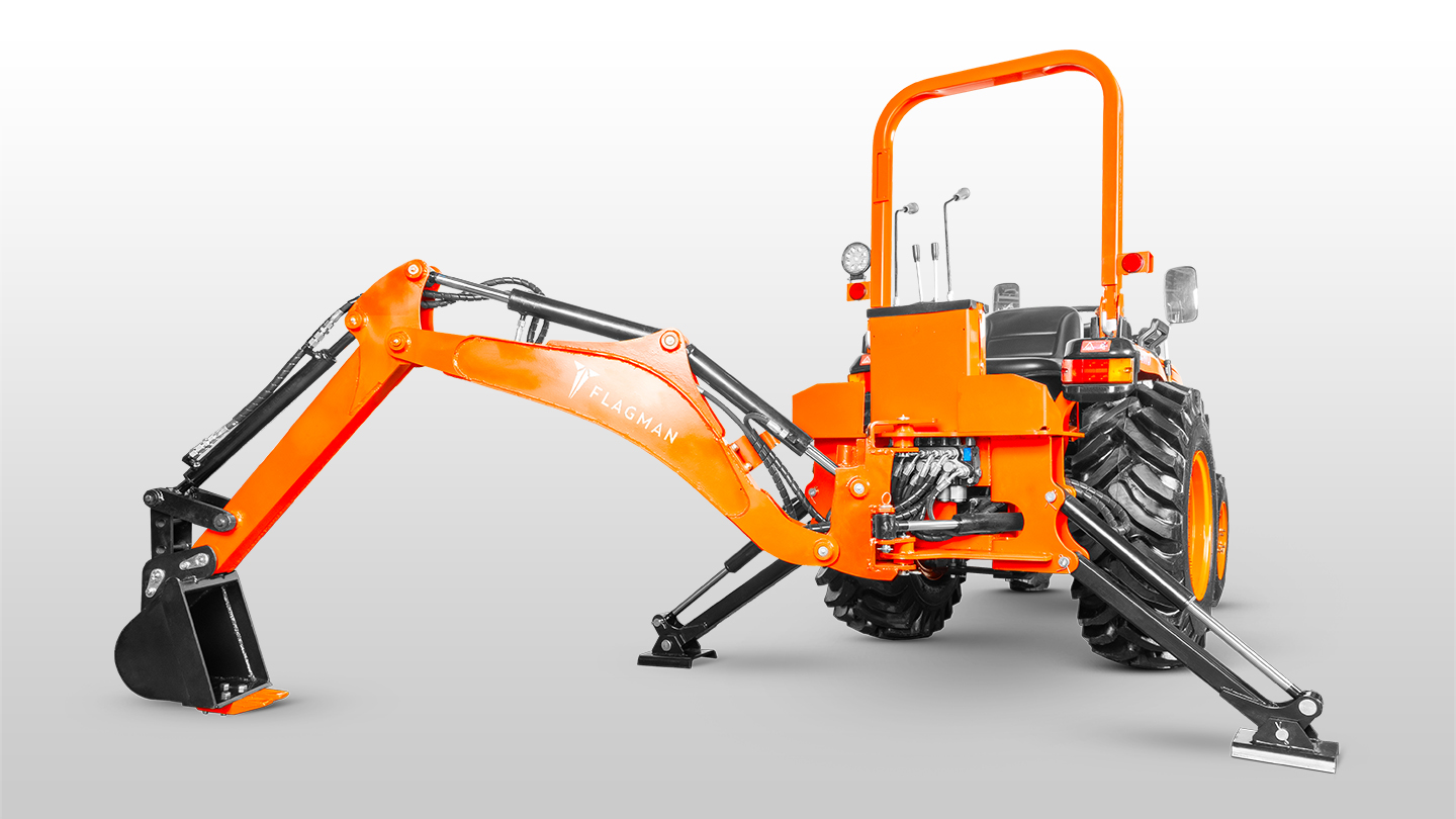 Навесной экскаватор Flagman | Флагман КА Т-4K/Т-5K/344 0