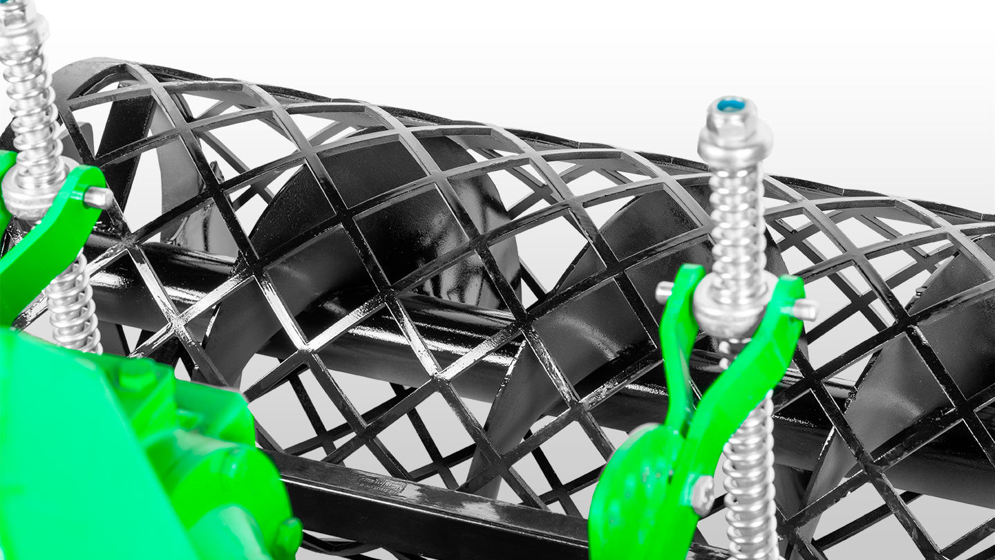 Каток сетчатый для почвофрезы Flagman | Флагман PRO 1200 (1,2 м) 0