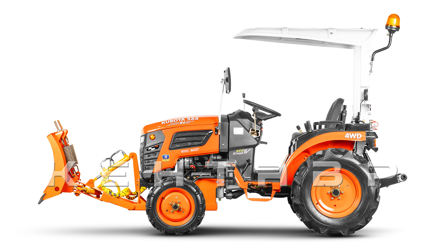 Отвал Flagman | Флагман к трактору Кентавр MASTER Т-5К/344 с пружинными амор. и гидропов. (1,2 м)