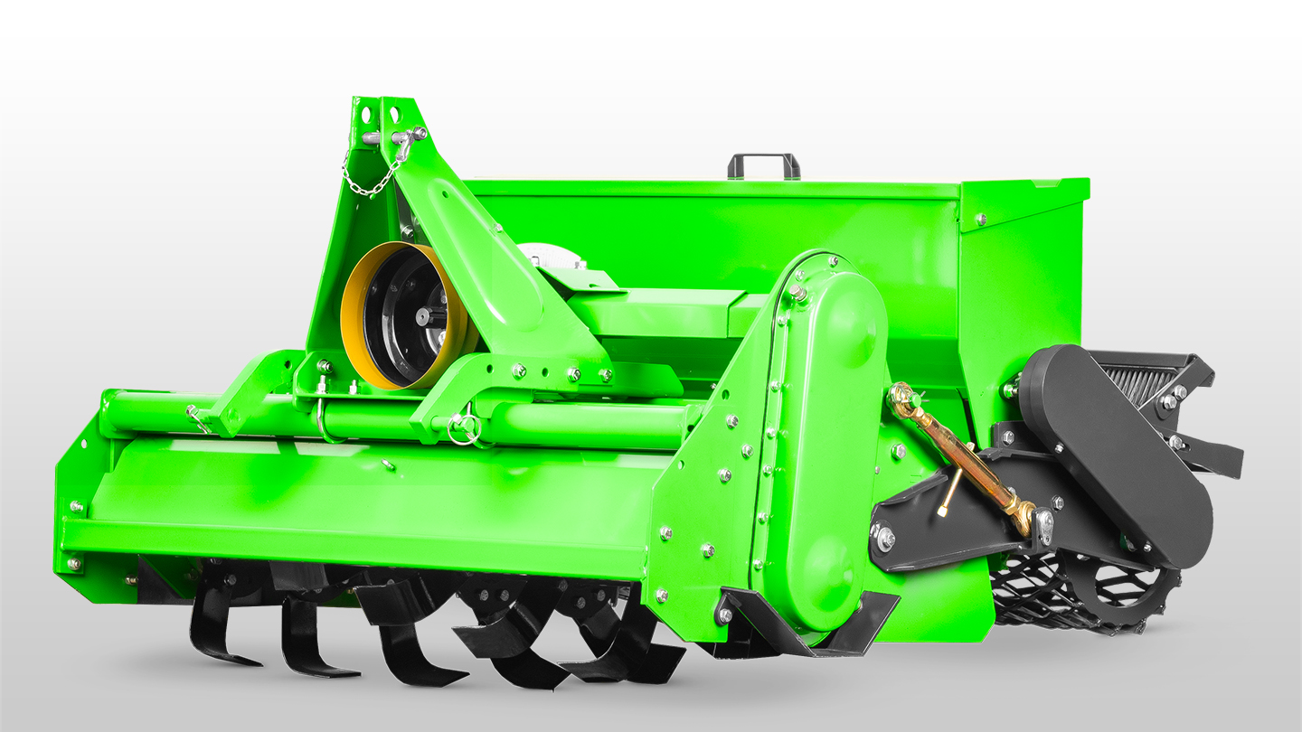 Стоунбурьер с бункером и катком Flagman | Флагман SB125B (1,25 м) 0