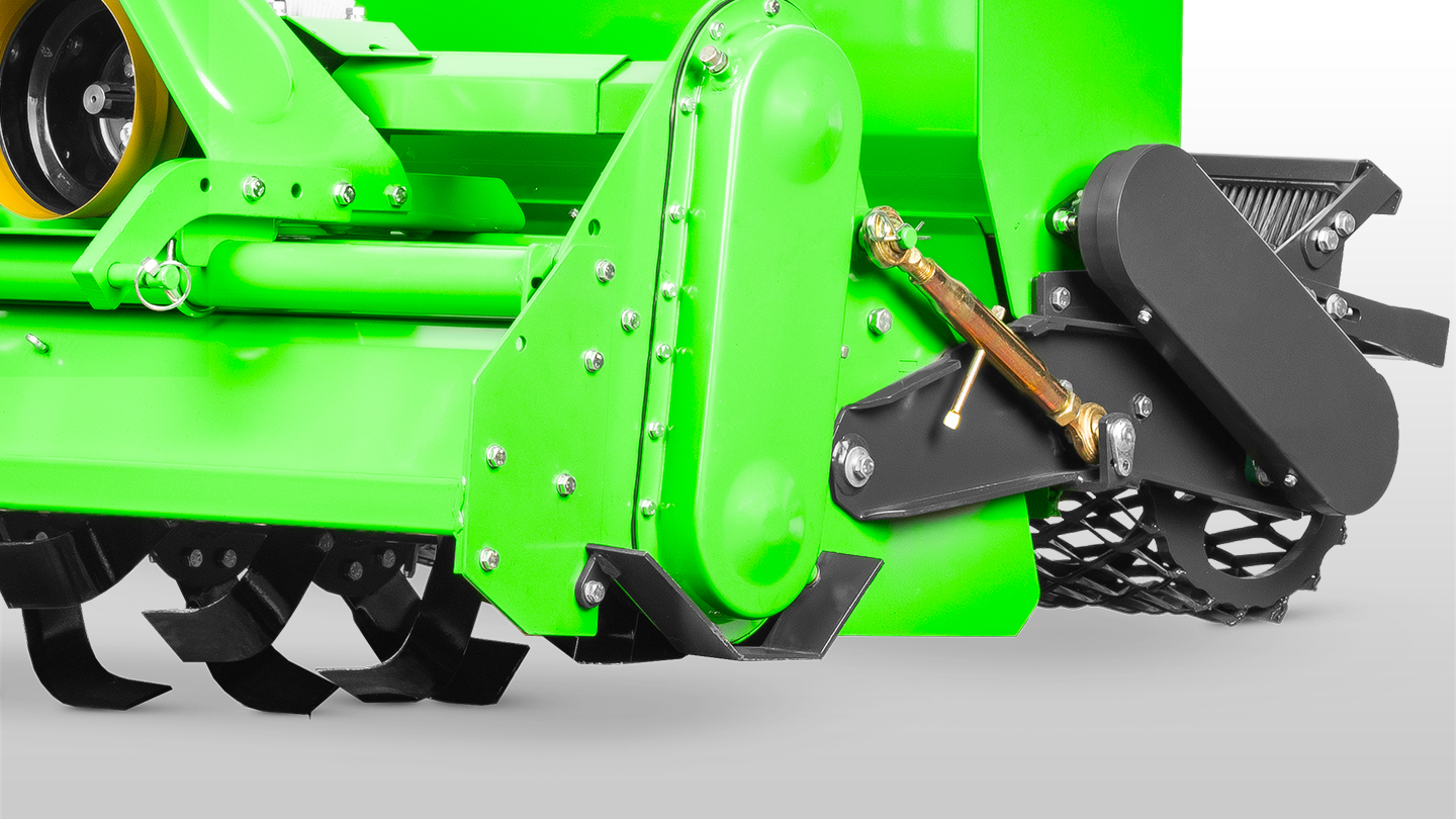 Стоунбурьер с бункером и катком Flagman | Флагман SB125B (1,25 м) 0