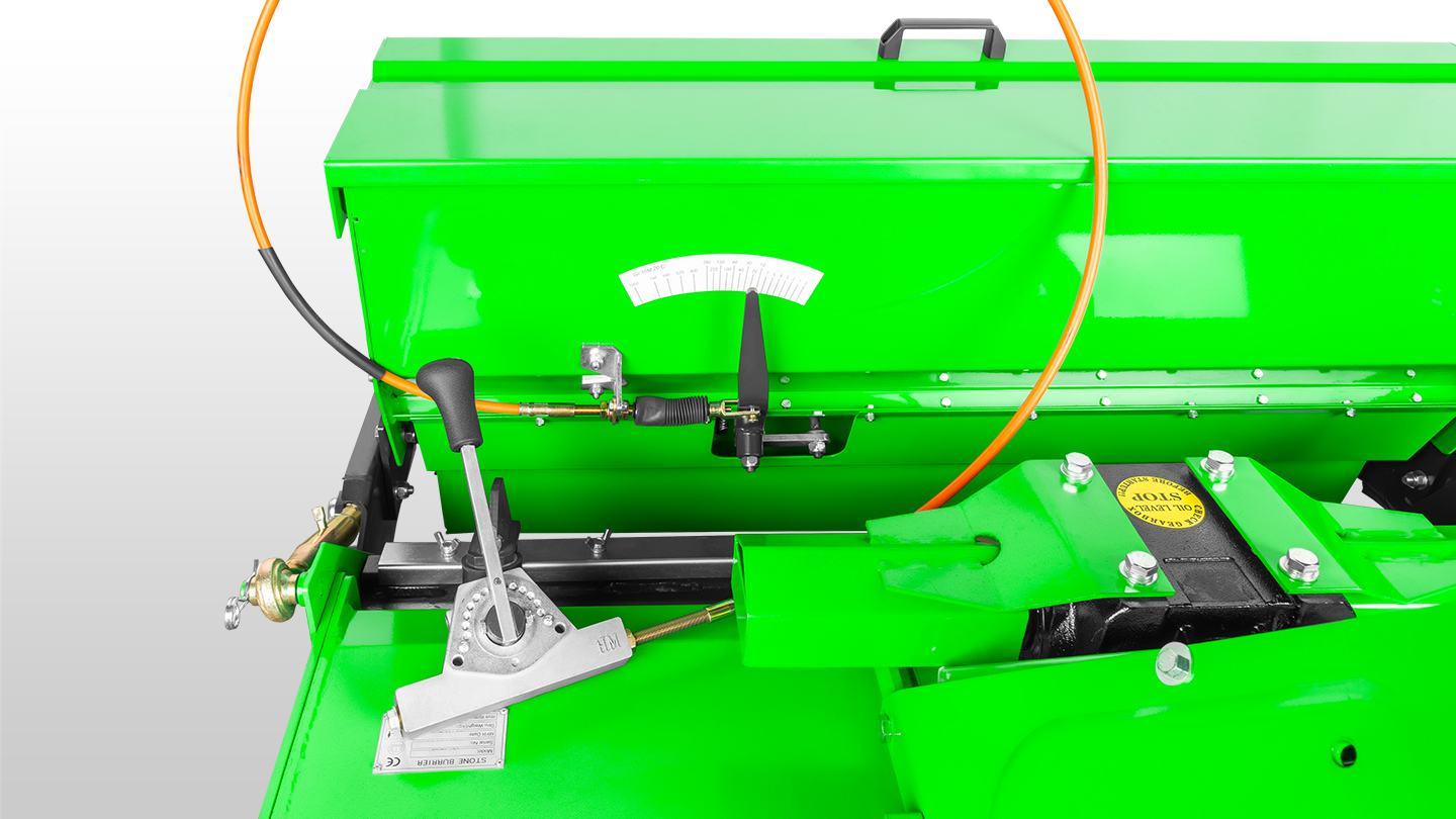 Стоунбурьер с бункером и катком Flagman | Флагман SB125B (1,25 м) 0