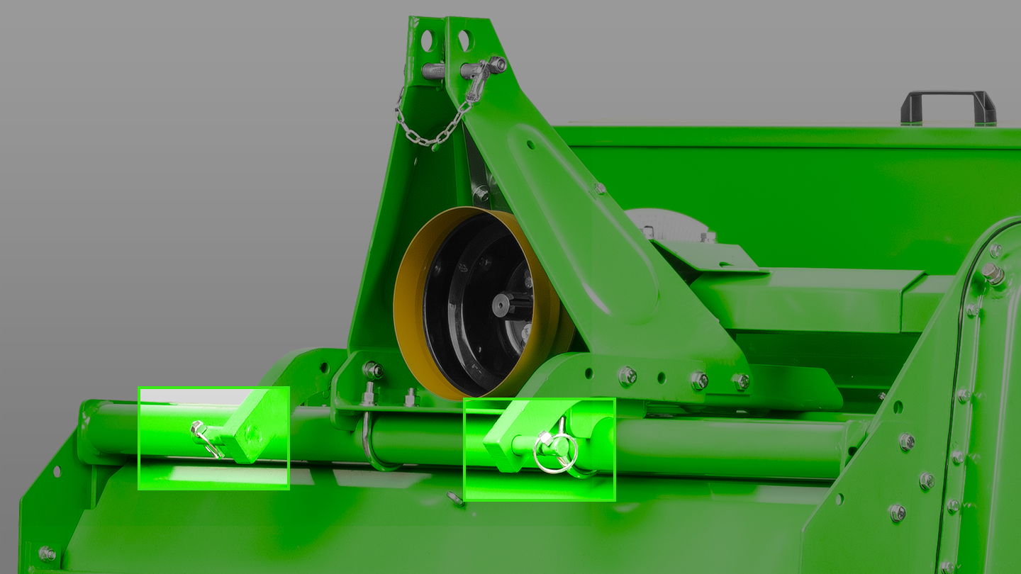 Стоунбурьер с бункером и катком Flagman | Флагман SB145B (1,45 м) 0