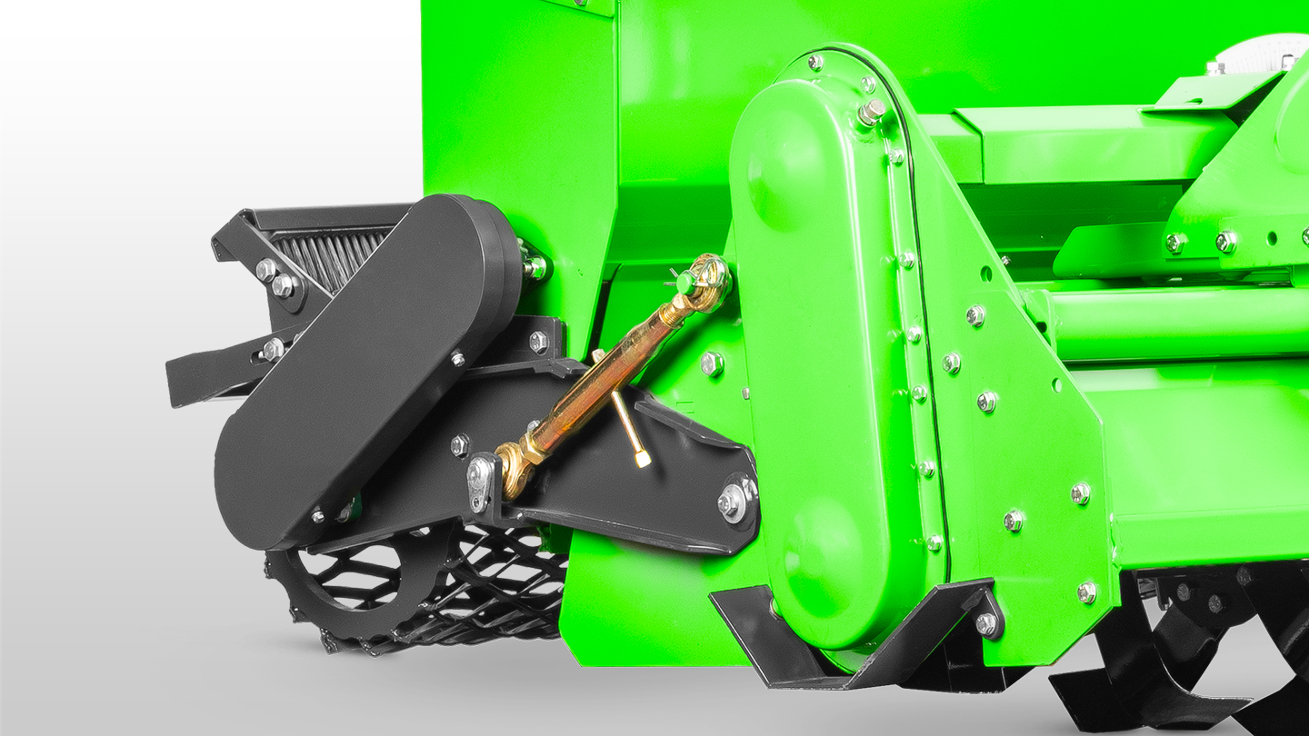 Стоунбурьер с бункером и катком Flagman | Флагман SB145B (1,45 м) 0