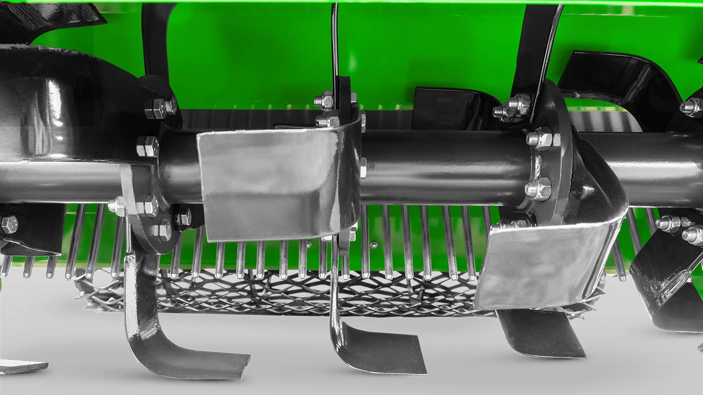 Стоунбурьер с бункером и катком Flagman | Флагман SB145B (1,45 м) 0