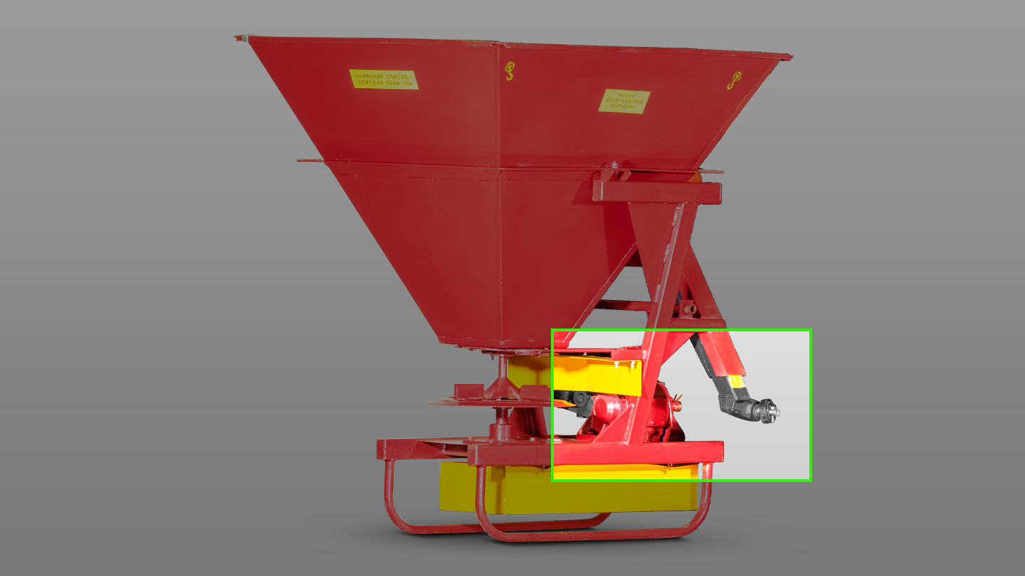 Разбрасыватель навесной Лидсельмаш Л-116-01 (450 л) 0