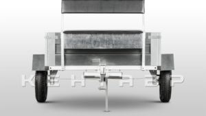 Прицеп Flagman | Флагман ПТМ — 0,5 к мотоблоку/мини-трактору