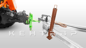Прицеп Flagman | Флагман ПТТ — 0,5-0,7 с ПТС к мини-трактору (универсальный)
