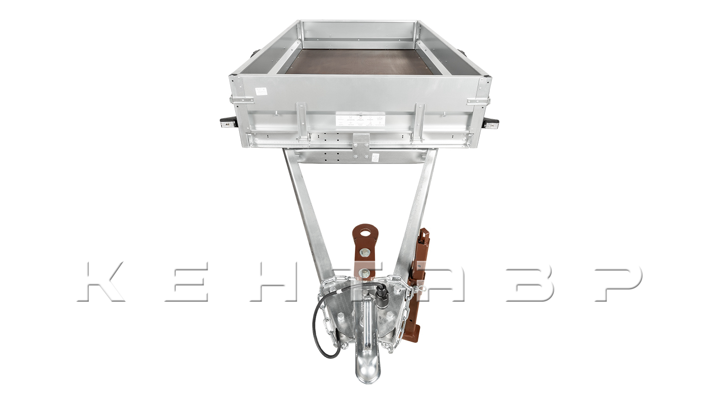 Прицеп Flagman | Флагман ПТТ — 0,5-0,7 с ПТС к мини-трактору (универсальный)