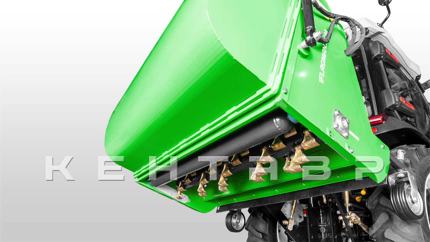 Косилка-измельчитель молотковая с мусоросборником (Мульчер) Flagman | Флагман MG (1,6 м)