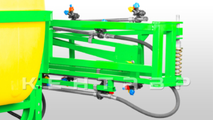 Опрыскиватель полевой навесной Флагман | Flagman P400/1 (400 л) + (кардан 85см/6х6/со сваркой)