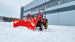 Отвал Flagman | Флагман 03 FP к фронтальному погрузчику с пружинными амор. и гидроповоротом (1,6 м)