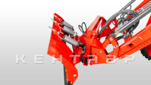 Отвал Flagman | Флагман 03 FP к фронтальному погрузчику с пружинными амор. и гидроповоротом (1,6 м)