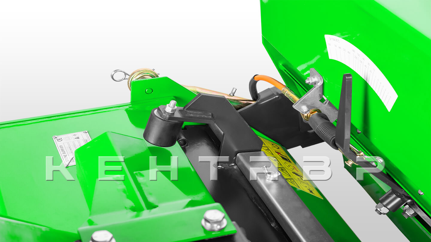 Стоунбурьер с бункером и катком Flagman | Флагман SB125B (1,25 м)