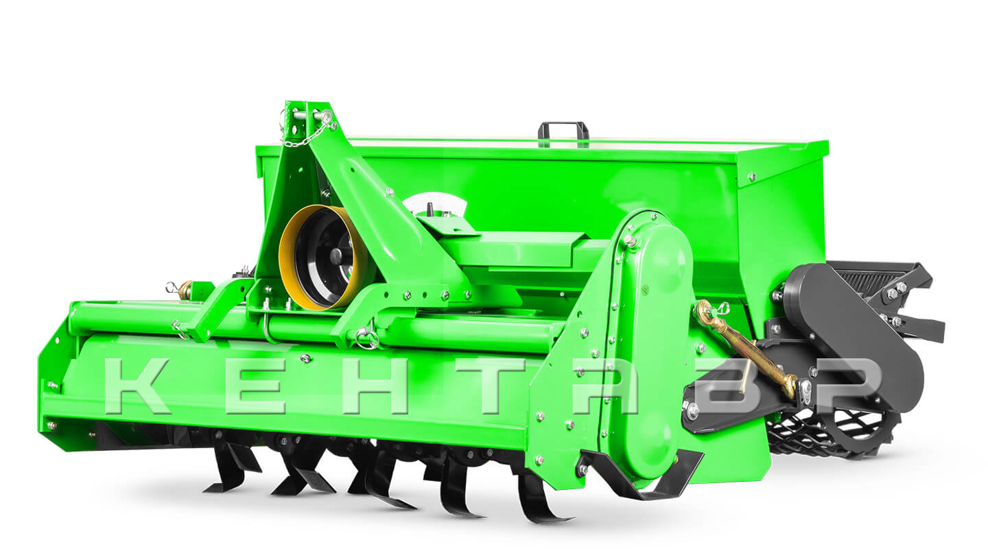 Стоунбурьер с бункером и катком Flagman | Флагман SB145B (1,45 м)