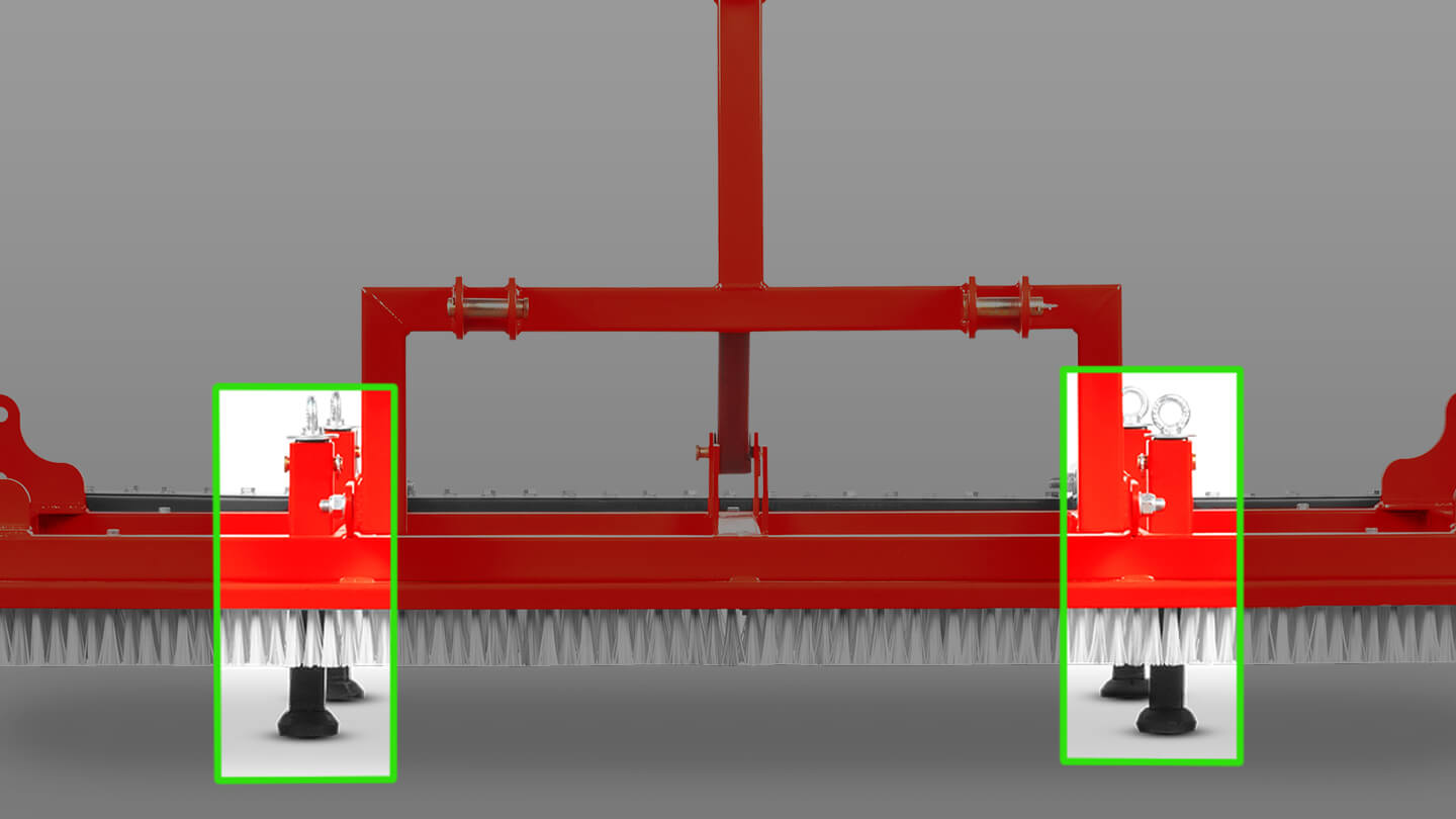 Щетка для газона профессиональная TOSS AS — 3600 0