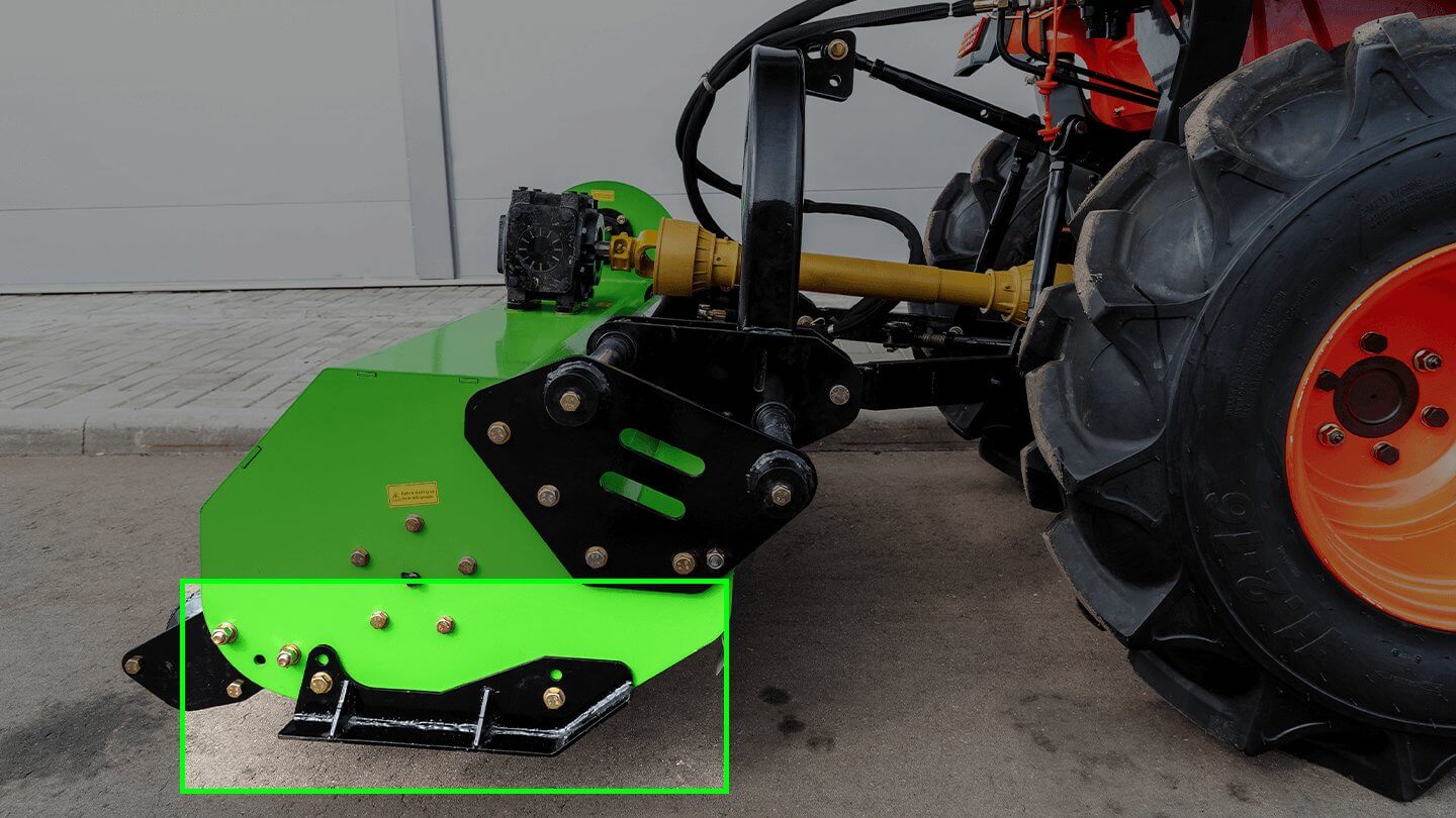 Косилка-измельчитель молотковая с гидравлическим смещением (Мульчер) Flagman | Флагман MG (1,2 м) 0