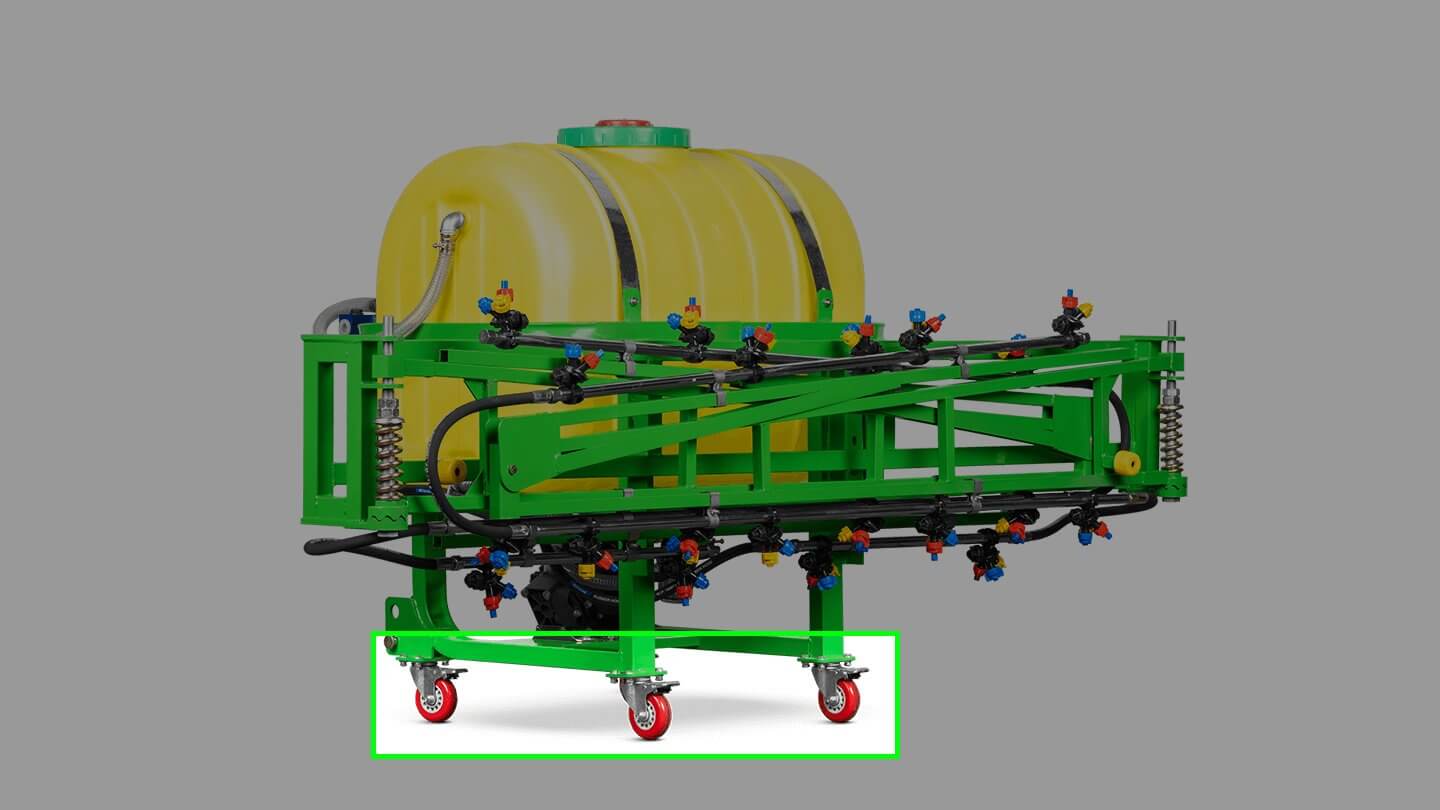 Опрыскиватель полевой навесной Флагман | Flagman P300/1 (300 л) + (кардан 85см/6х6/со сваркой) 0