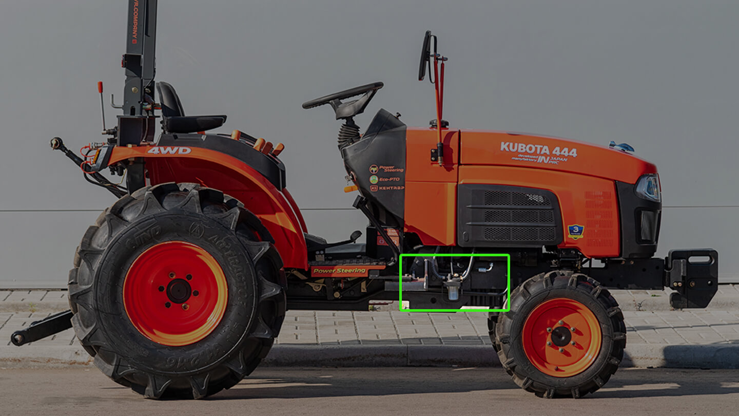 Трактор Кентавр Т-444 MASTER HST (Perkins) STD agri 7,00-12 / 11,2-16 (с ПСМ) 0