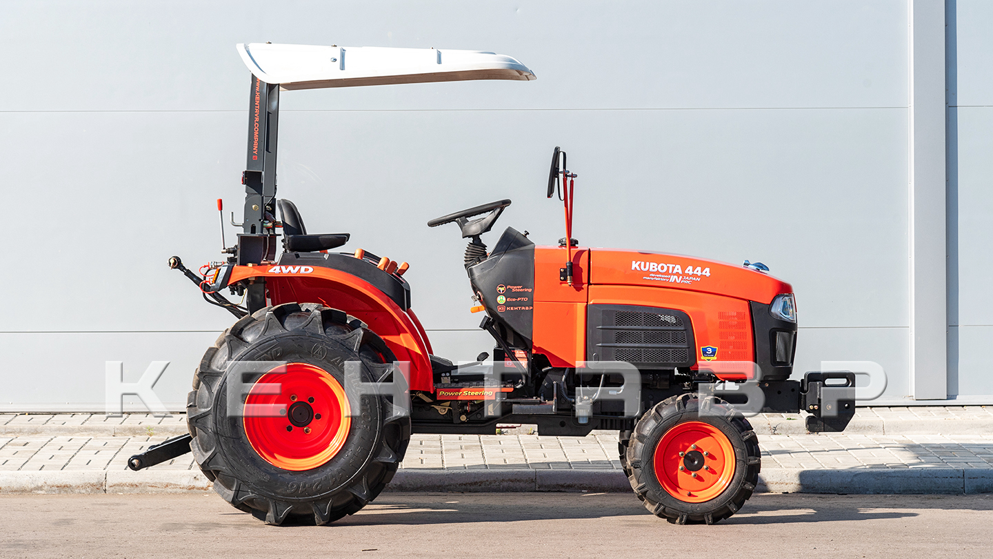 Трактор Кентавр Т-444 MASTER HST (Perkins) STD agri 7,00-12 / 11,2-16 (с ПСМ)