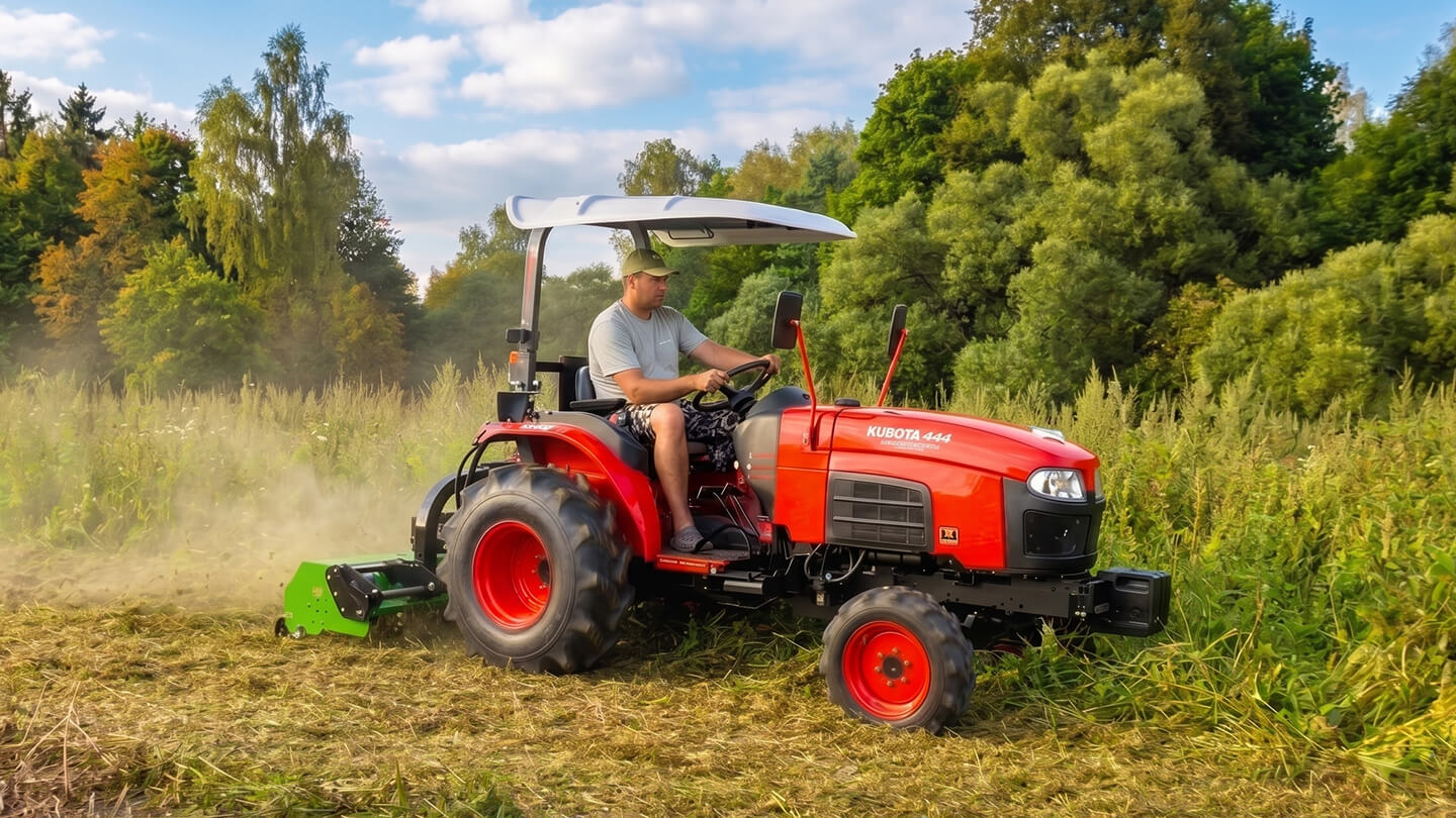 Трактор Кентавр Т-444 MASTER 9+3 (Perkins) Industrial 9.5-12 / 10.8 -20 (с ПСМ) 0
