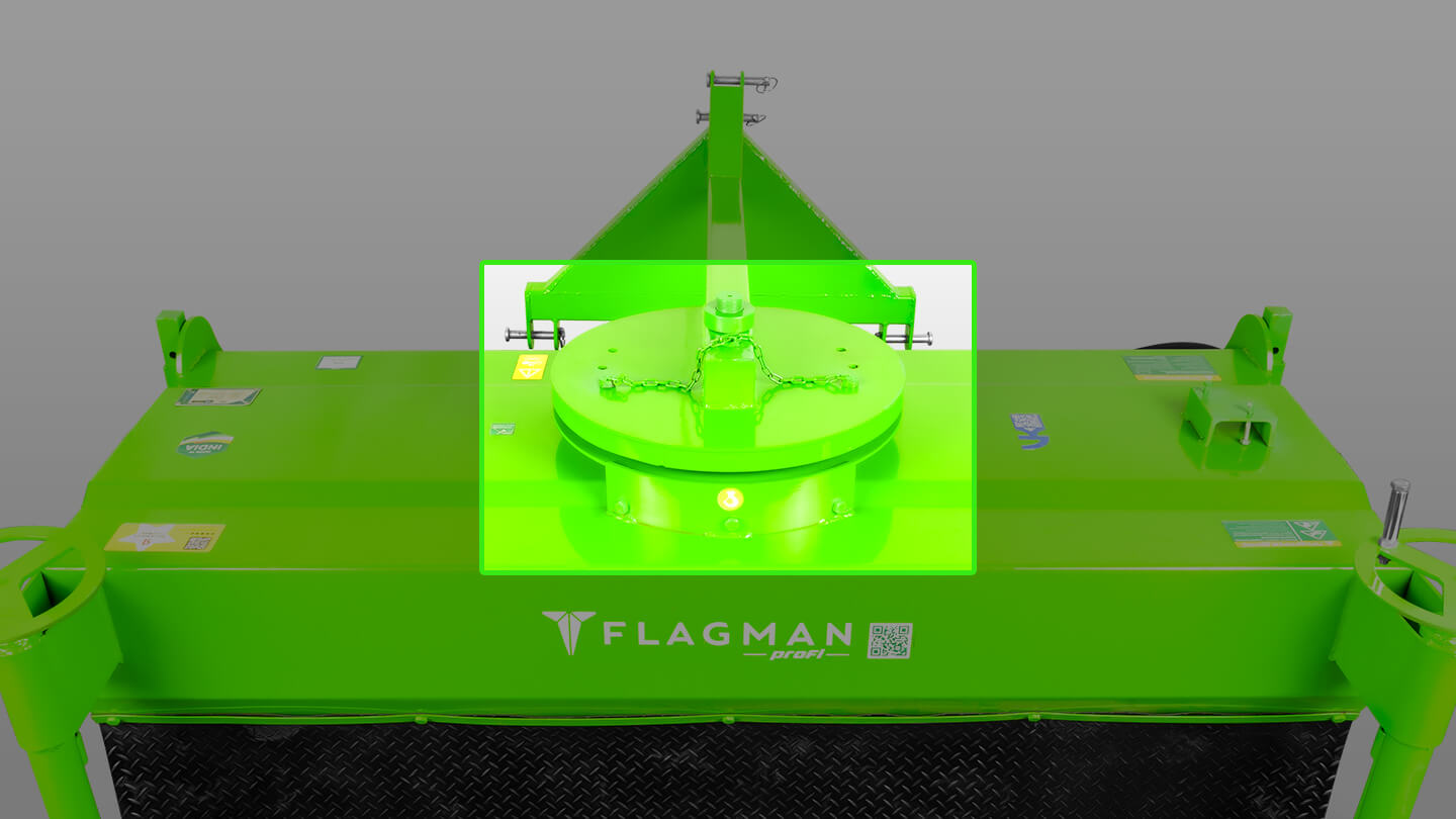 Щётка подметальная с бункером Flagman | Флагман PRO (1,85) 0